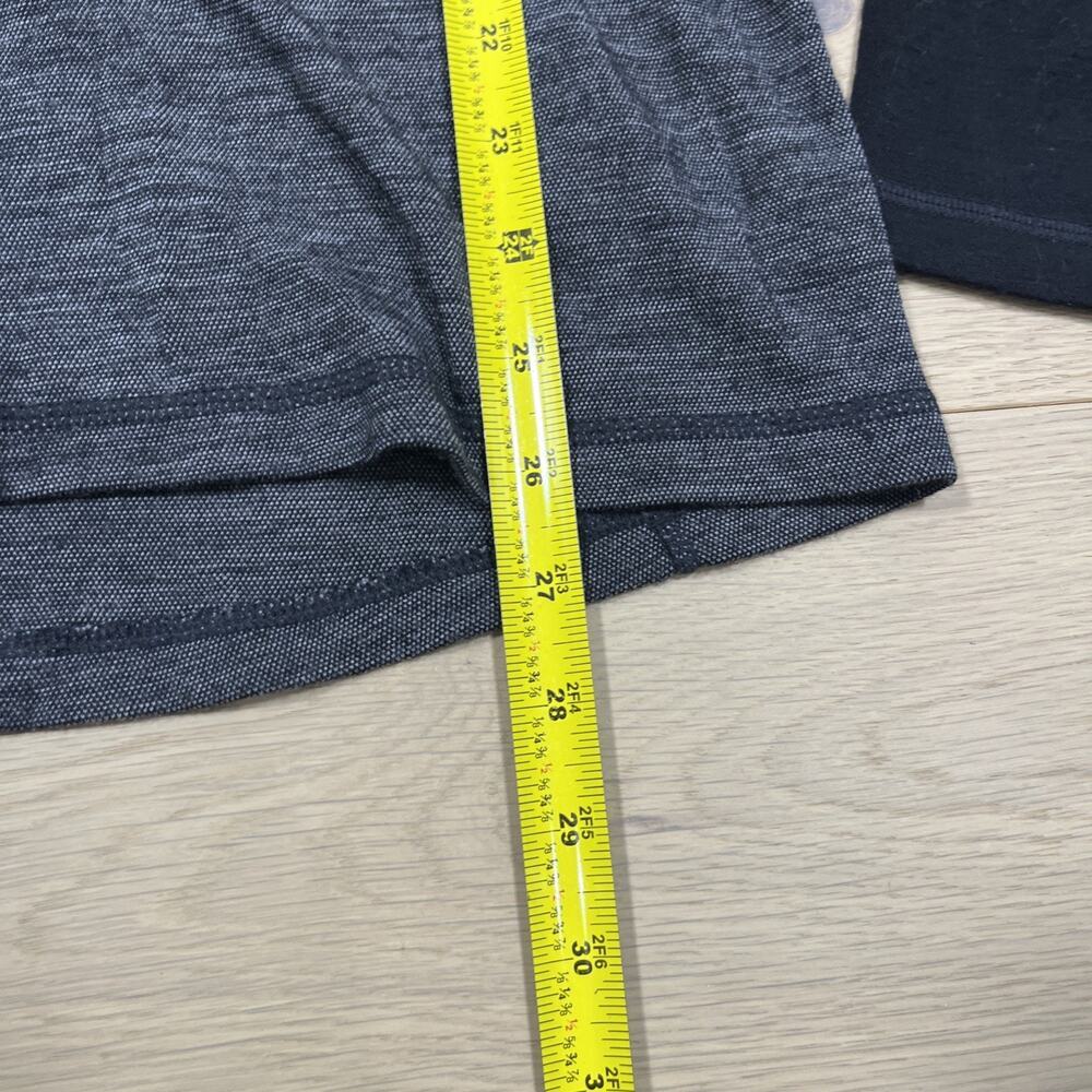 Smartwool Shirt Mens S Gray All Seaons Merino Wool Knit Base Layer Long Sleeve - Picture 7 of 11